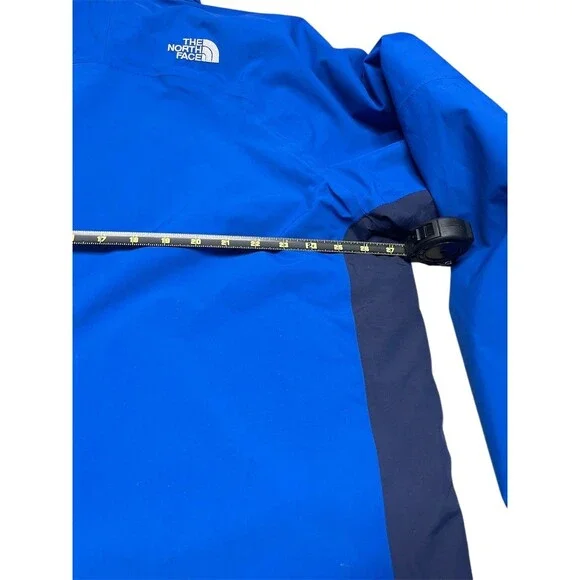 The North Face 3-in-1 Hooded Jacket Mens 2XL Blue Waterproof Full Zip